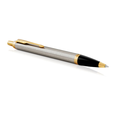 PARKER IM BrshMetal Ball Pen Med Blu - SuperSaverAU - view 2