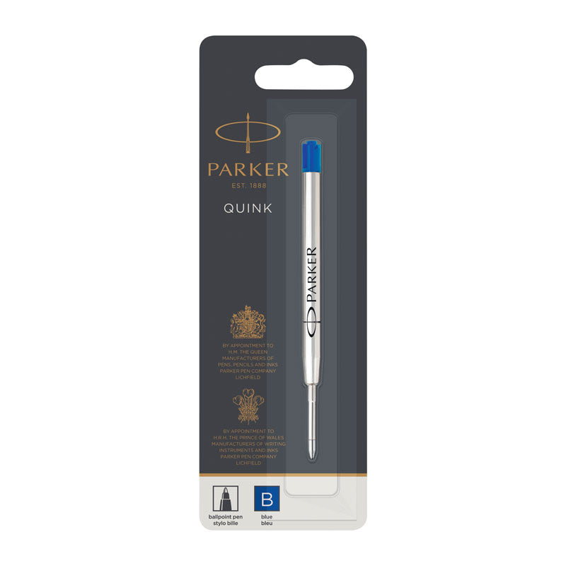 PARKER Ball Pen Refill Broad Blue Tip - 1 Pack - SuperSaverAU - view 1