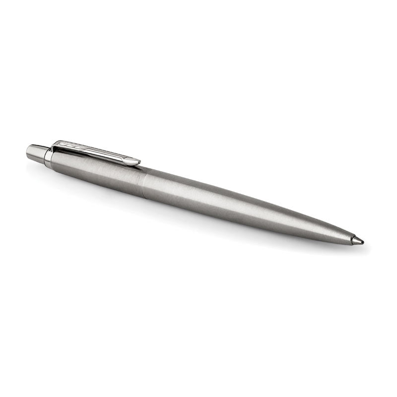 PARKER Jotter Ball Pen - Stainless Steel, Chrome Trim - SuperSaverAU - view 1