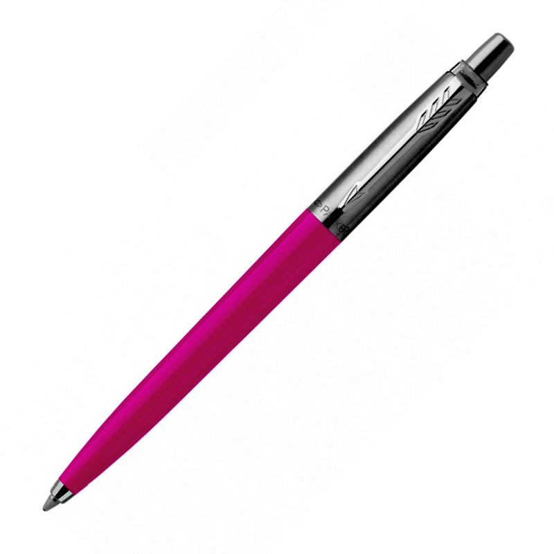 PARKER Jotter Ballpoint Pen - Medium Tip, Blue Ink, Magenta Barrel - SuperSaverAU - view 1