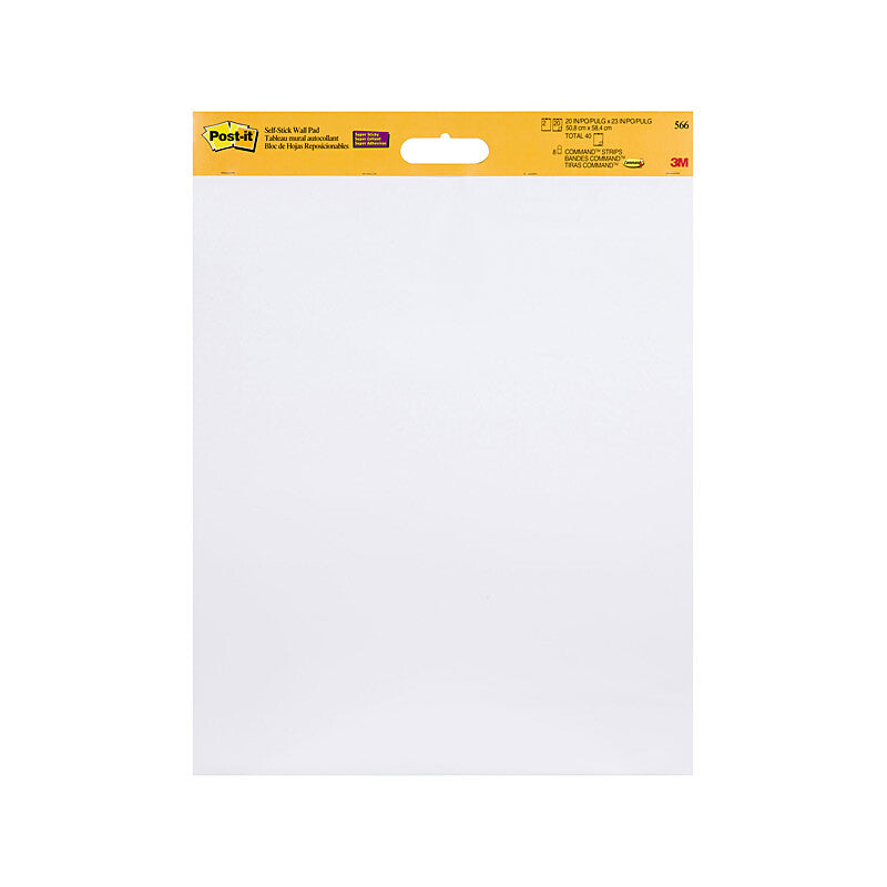 POST-IT Wall Pad 566 White Pack of 2 - SuperSaverAU - view 1
