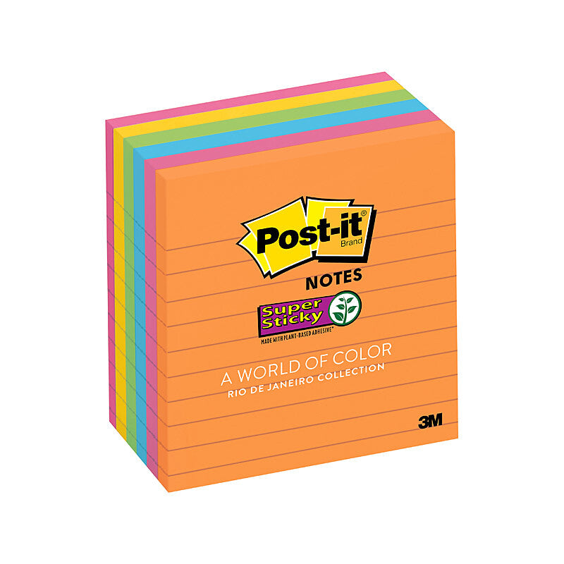 POST-IT 675-6SSUC RDJ Lined Pack of 5 - SuperSaverAU - view 3
