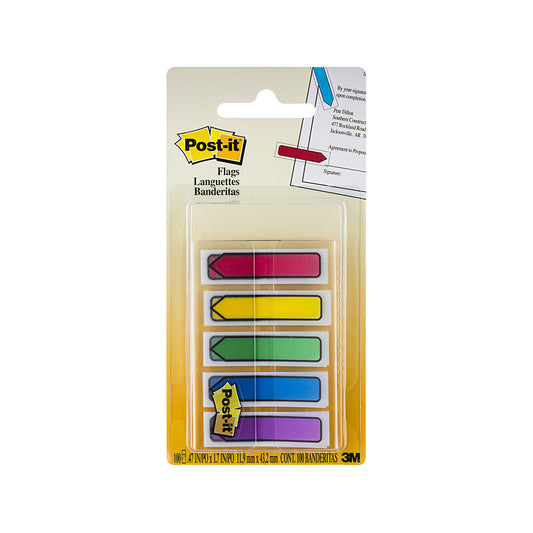 POST-IT Arrow Flags 684-ARR1 12x44mm Pack of 5, Box of 6