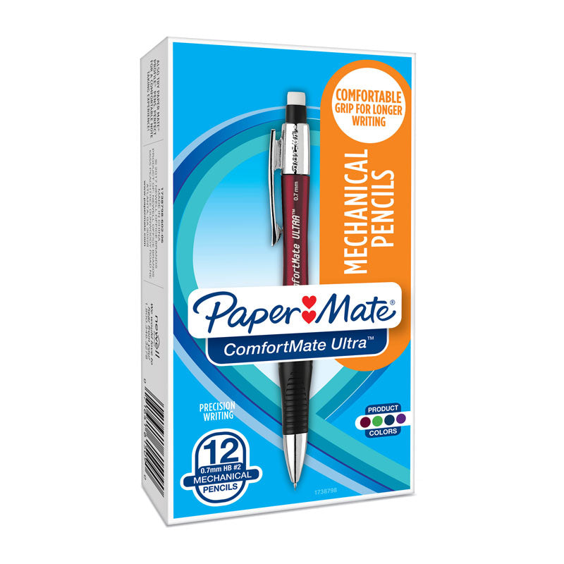PAPER MATE Mechanical Pencil 0.5mm - Box of 12, Smooth Writing