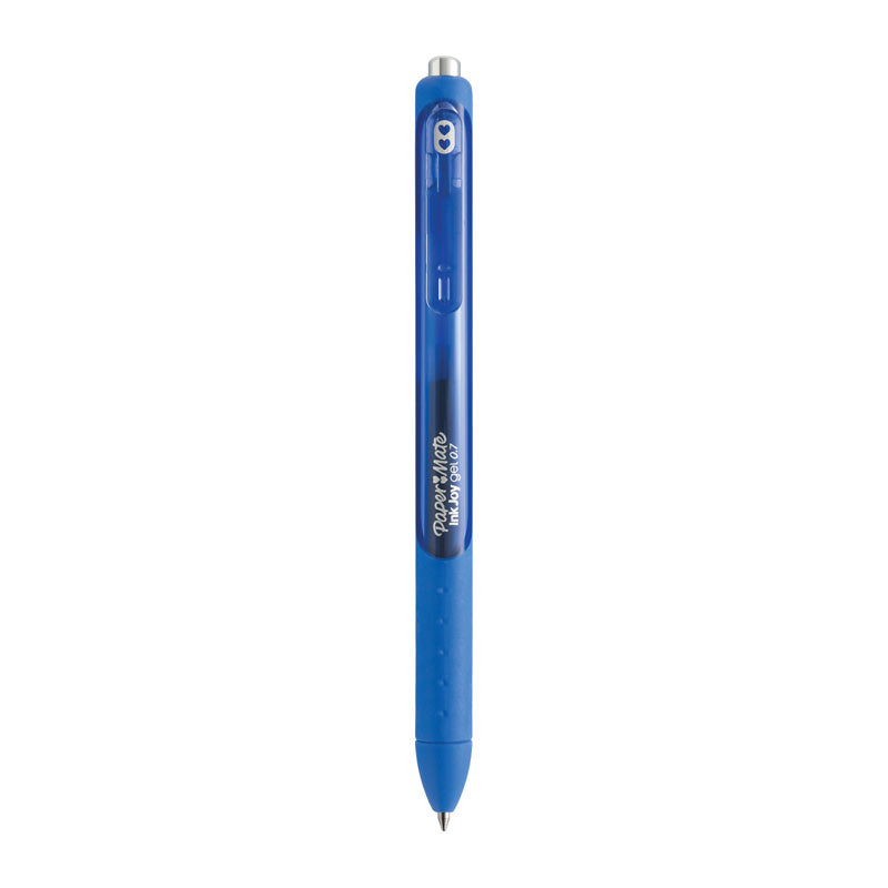 PAPER MATE Inkjoy RT Gel Pen Blue - Box of 12, Smooth Writing, Vibrant Ink - SuperSaverAU - view 1