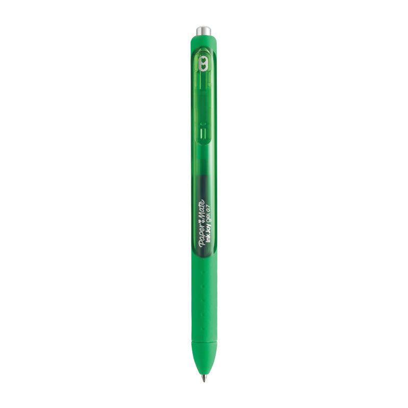 PAPER MATE Inkjoy RT Gel Pen Green - Box of 12 - SuperSaverAU - view 1