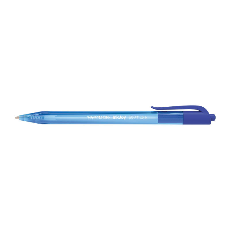PAPER MATE InkJoy 100RT Ball Pen Blue - Box of 12 - SuperSaverAU - view 2