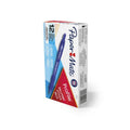 PAPER MATE Profile Ball Pen 1.0mm Blue Box of 12 - Soft Grip, Retractable Design - SuperSaverAU - view 1