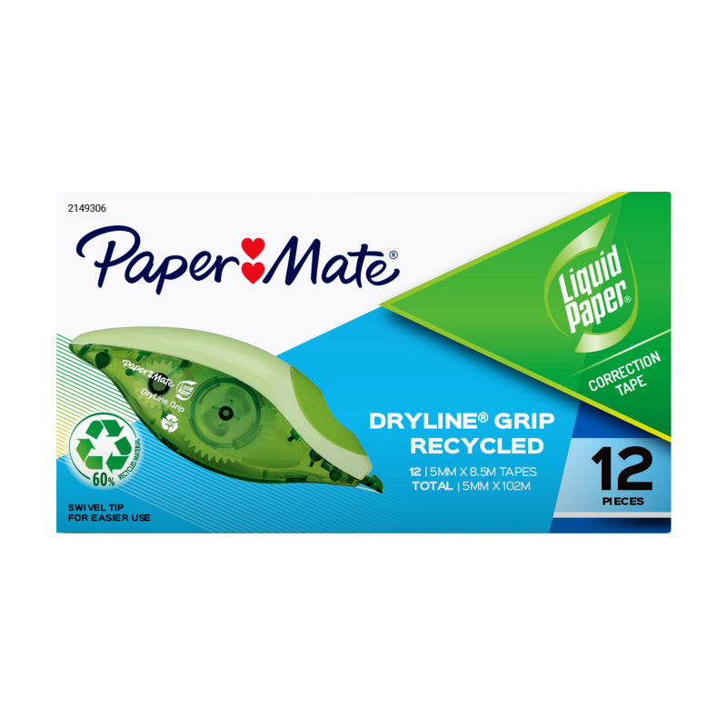 PAPER MATE LP Dryline Grip Ctn12 - SuperSaverAU - view 1