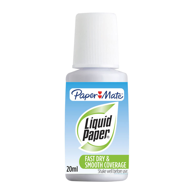 PAPER MATE LP Correct Fluid 20ml Box of 12 - SuperSaverAU - view 6