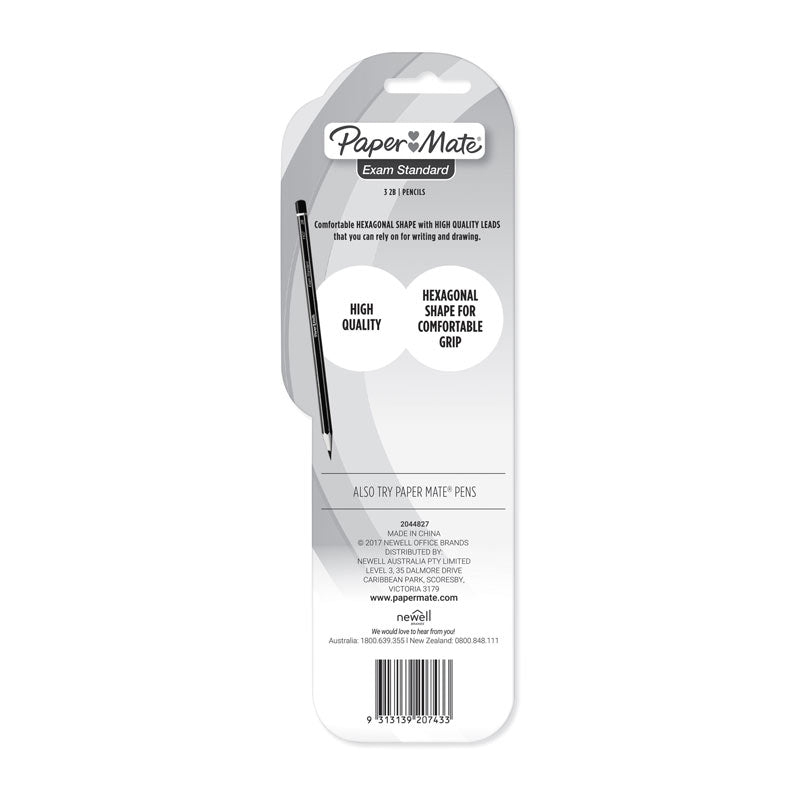 PAPER MATE 2B Woodcase Pencil Pack, 3 Boxes of 12 Pencils