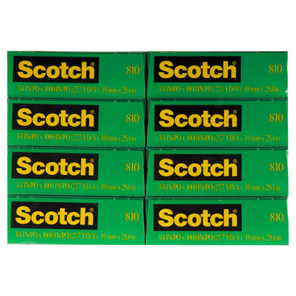 Scotch Magic Tape 19mm x 25M Boxed Pack of 6
