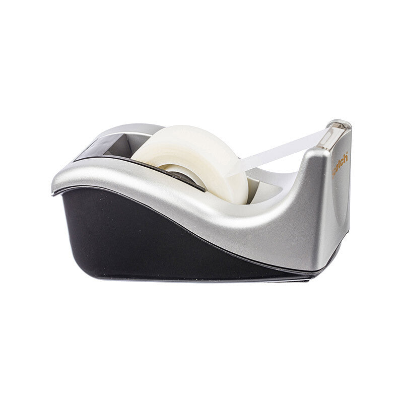Scotch Tape Dispenser C60-ST Silver - No Tape - SuperSaverAU - view 1