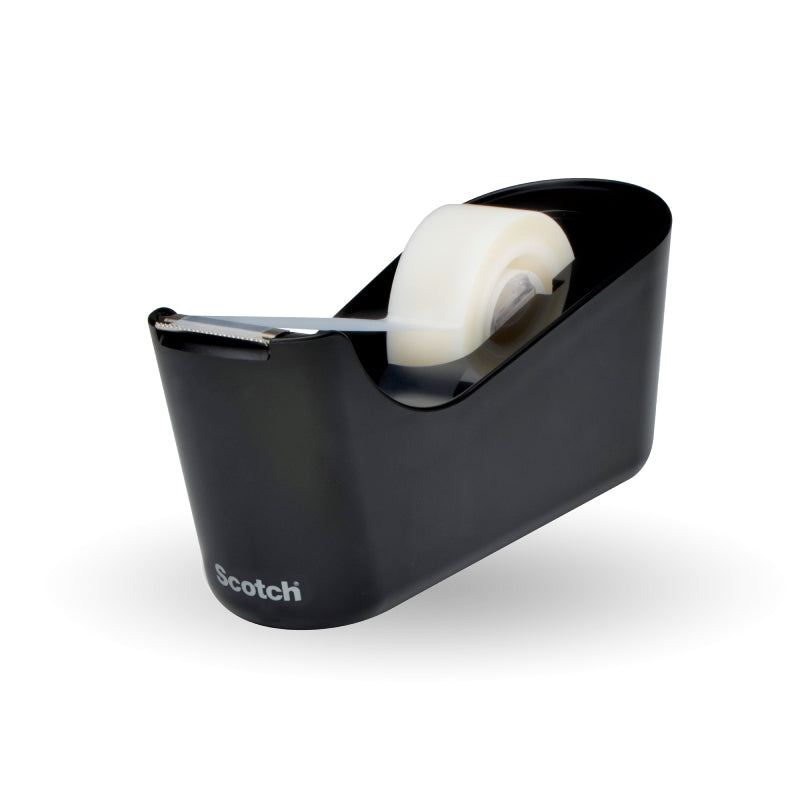 Scotch Tape Dispenser C18-B-0 Black - No Tape, Ideal for Home & Office - SuperSaverAU - view 1