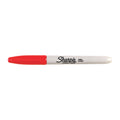 SHARPIE Permanent Marker Fine Point Red, Box of 12 - Vibrant Red Ink - SuperSaverAU - view 2