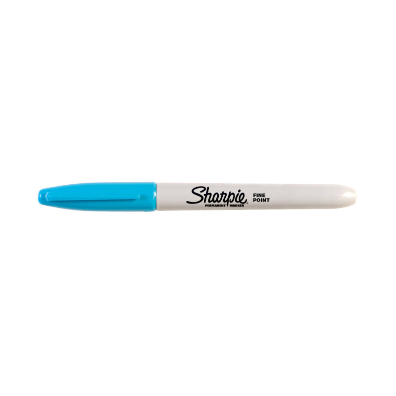 SHARPIE Fine Marker Turqos Box of 12 - Vibrant Color, Smooth Writing