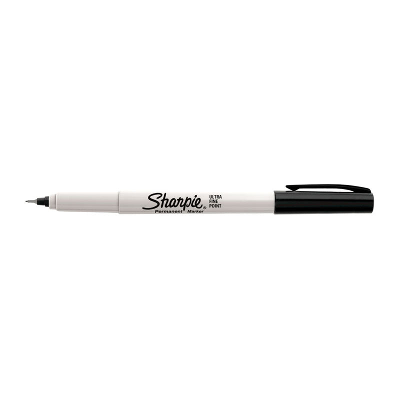 SHARPIE Ultra Fine Point Permanent Marker Black - Box of 12 - SuperSaverAU - view 1