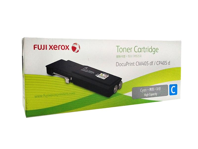 FUJI Xerox Cyan Toner CT202034 Printer Cartridge - SuperSaverAU - view 1