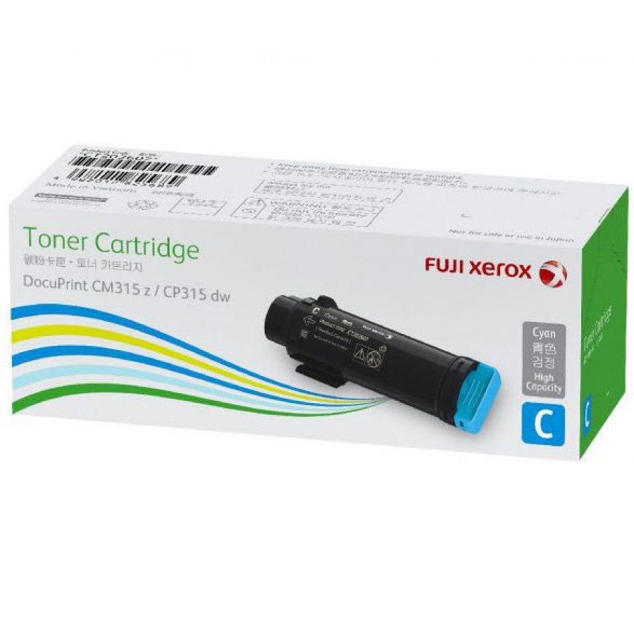 FUJI Xerox Cyan Toner CT202611 Printer Cartridge - SuperSaverAU - view 1