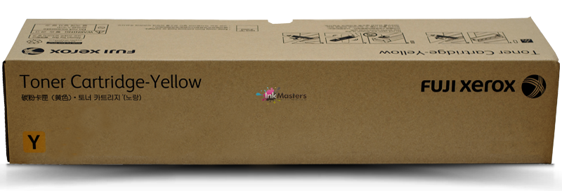 FUJI Xerox Yellow Toner CT203349 Printer Cartridge - SuperSaverAU - view 1