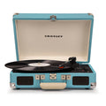 Crosley Cruiser Turquoise Bluetooth Portable Turntable with 3-Speed and Record Storage Crate - SuperSaverAU - view 1