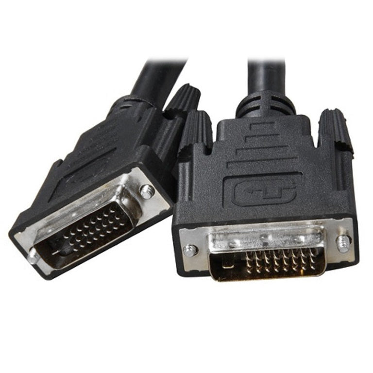 8WARE DVI-D Dual-Link Cable 1.5m - 28 AWG Dual-link DVI-D Male 25-pin - SuperSaverAU - view 1