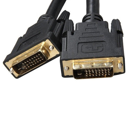 8WARE VGA DVI-D Dual-Link Cable 5m - 28 AWG Dual-link DVI-D Male 25-pin - SuperSaverAU - view 1