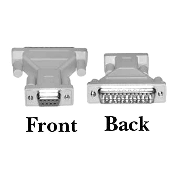 8WARE D-SUB DB 25-pin to DB 9-pin Male to Female Adapter - SuperSaverAU - view 1