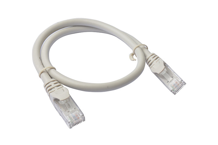 8WARE Cat6a UTP Ethernet Cable 25cm Snagless White - SuperSaverAU - view 1