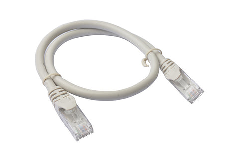 8WARE Cat6a UTP Ethernet Cable 25cm Snagless White - SuperSaverAU - view 1