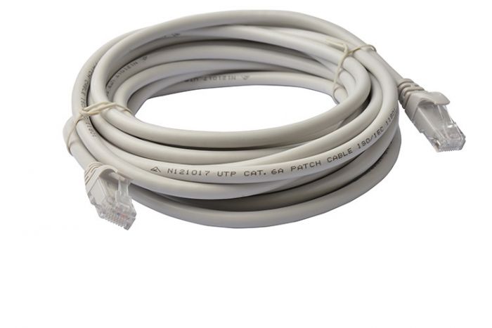 8WARE Cat6a UTP Ethernet Cable 40m Snagless Grey - SuperSaverAU - view 1