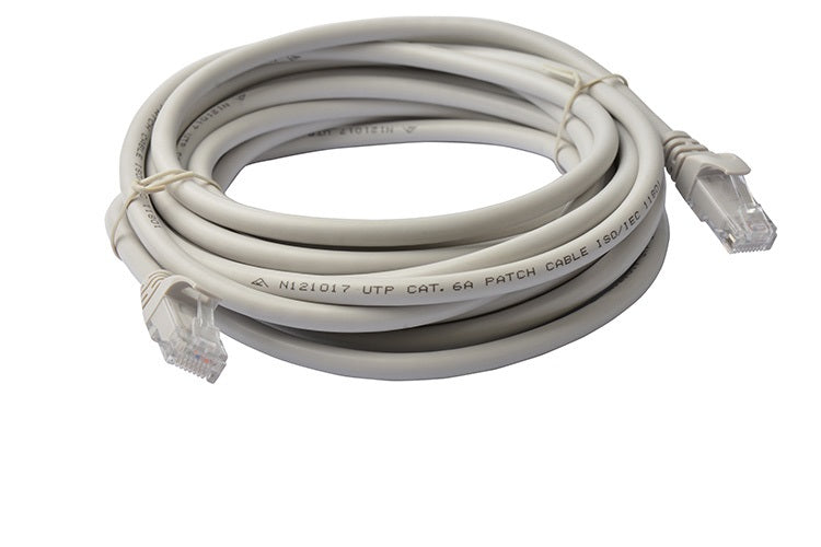 8WARE Cat6a UTP Ethernet Cable 5m Snagless Grey - SuperSaverAU - view 1