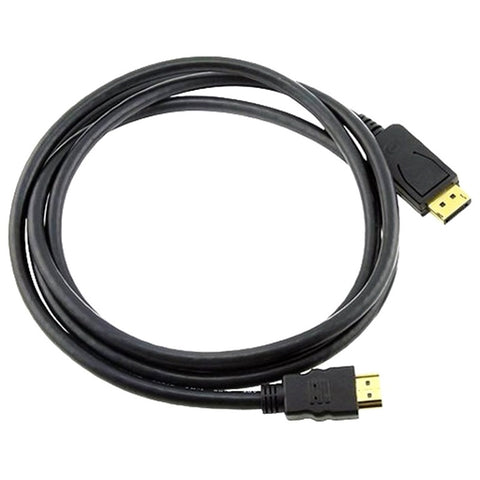8WARE DisplayPort DP to HDMI Cable 2m - 20 pins Male to 19 pins Male Gold plated RoHS - SuperSaverAU - view 1
