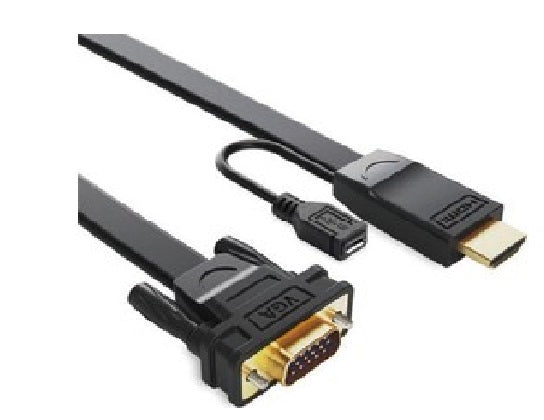 8WARE HDMI to VGA Converter Cable 2m Male to Male - SuperSaverAU - view 1