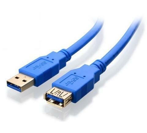 8WARE USB 3.0 Extension Cable 3m A to A Male to Female Blue - SuperSaverAU - view 1
