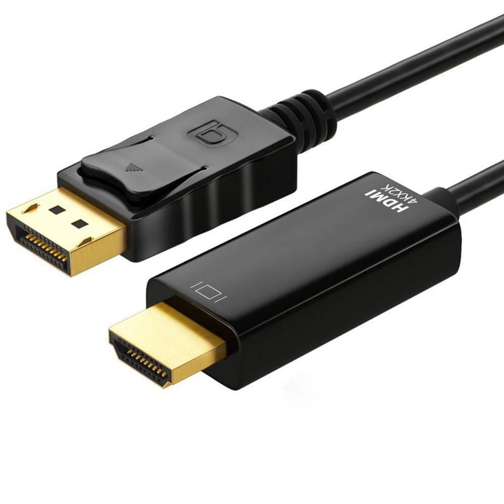ASTROTEK DisplayPort DP Male to HDMI Male Cable 4K Resolution For Laptop PC to Monitor Projector HDTV Video Cable 5M - SuperSaverAU - view 1