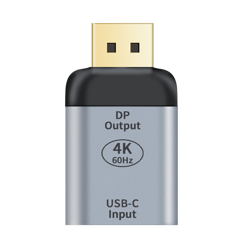 ASTROTEK USB-C to DP DisplayPort Female to Male Adapter support 4K@60Hz Aluminum shell Gold plating for Windows Android Mac OS - SuperSaverAU - view 1