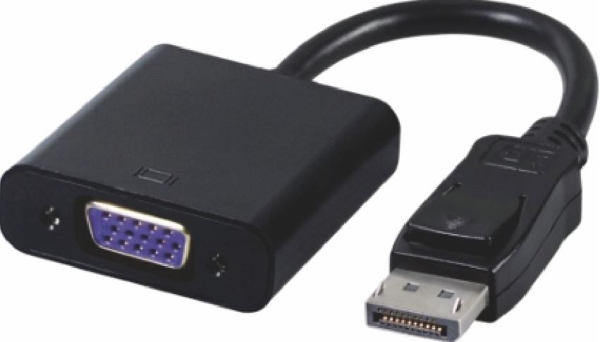 ASTROTEK DisplayPort DP to VGA Adapter Converter Cable 20cm - 20 pins Male to 15 pins Female CB8W-GC-DPVGA-2 - SuperSaverAU - view 1