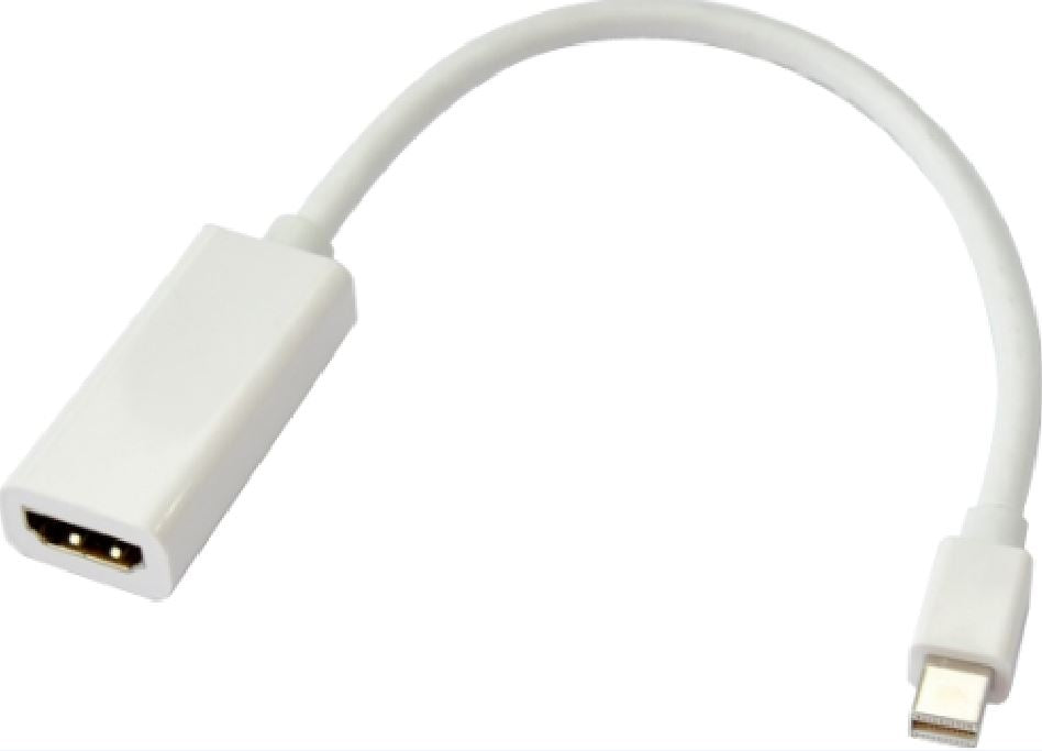 ASTROTEK Mini DisplayPort DP to HDMI Cable 15cm - 20 pins Male to Female 1080P Adapter Converter for Macbook Pro Air iMac Microsoft Surface Pro - SuperSaverAU - view 1