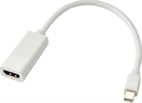 ASTROTEK Mini DisplayPort DP to HDMI Cable 15cm - 20 pins Male to Female 1080P Adapter Converter for Macbook Pro Air iMac Microsoft Surface Pro - SuperSaverAU - view 1
