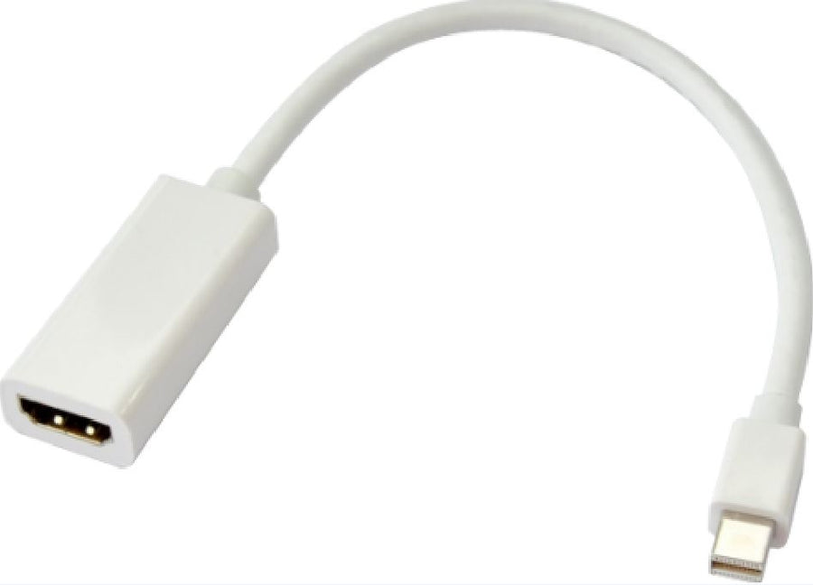 ASTROTEK Mini DisplayPort DP to HDMI Cable 15cm - 20 pins Male to Female 1080P Adapter Converter for Macbook Pro Air iMac Microsoft Surface Pro - SuperSaverAU - view 1