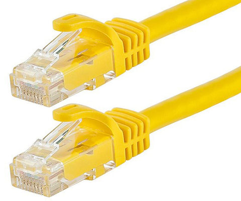 ASTROTEK CAT6 Cable 0.5m/50cm - Yellow Color Premium RJ45 Ethernet Network LAN UTP Patch Cord 26AWG - SuperSaverAU - view 1