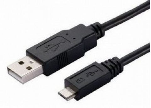 ASTROTEK USB to Micro USB Cable 2m - Type A Male to Micro Type B Male Black Colour RoHS - SuperSaverAU - view 1