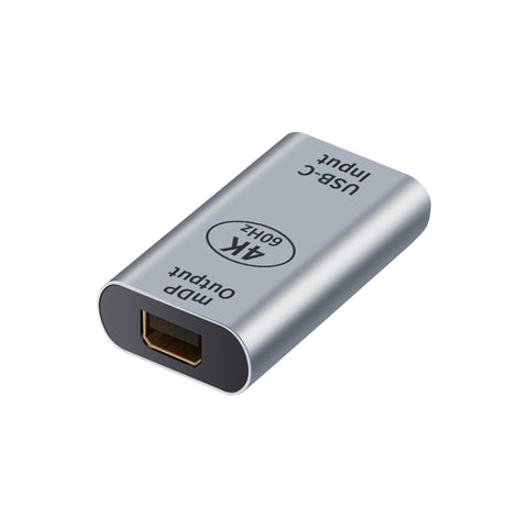ASTROTEK USB-C to Mini DP DisplayPort Female to Female Adapter support 4K@60Hz Aluminum shell Gold plating for Windows Android Mac OS - SuperSaverAU - view 1