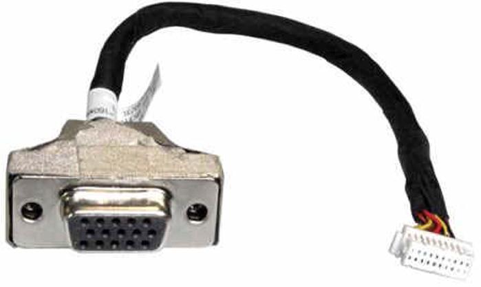 SHUTTLE PVG01 VGA Port Extension Cable for: DX30, DS81, DS87, DH110, DH170, DQ170; XH81, XH81V, XH110, XH110V - 2x10Pin Female to 1x15Pin VGA - SuperSaverAU - view 1