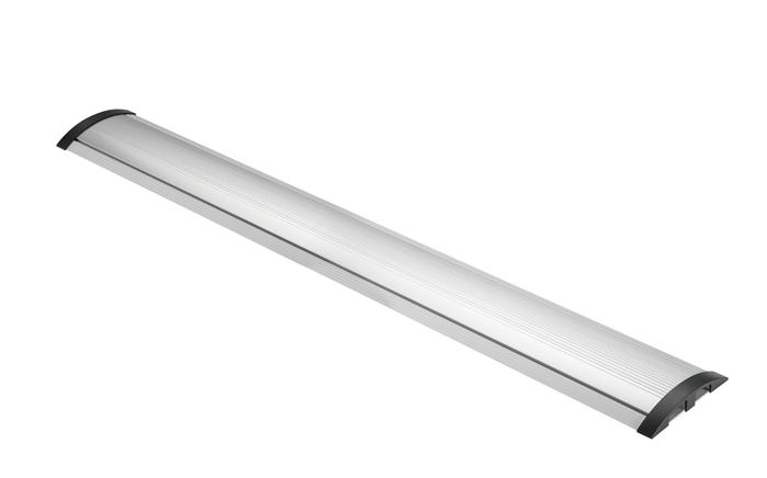 BRATECK Aluminum Cable Cover, 1104x139mm, Cuttable Design, Double-Channel System - SuperSaverAU - view 1