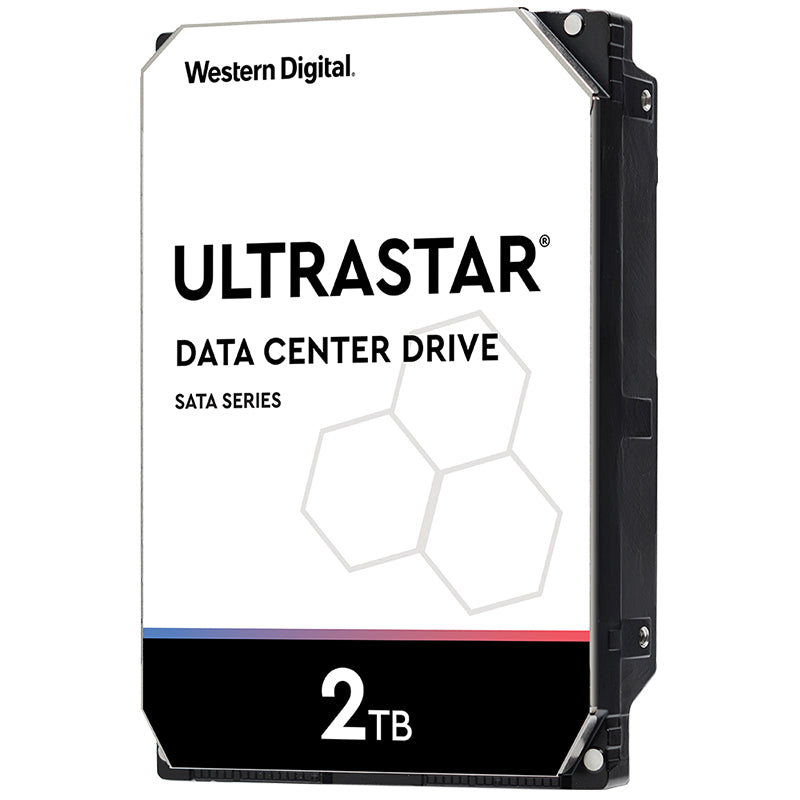 WESTERN DIGITAL Digital WD Ultrastar Enterprise HDD 2TB 3.5\' SATA 128MB 7200RPM 512N SE DC HA210 24x7 600MB Buffer 2mil hrs MTBF s HUS722T2TALA604 - SuperSaverAU - view 1