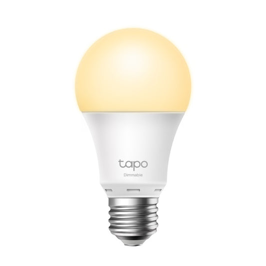 TP-Link Tapo Dimmable Smart Light Bulb 8.7W B22, Voice Control, Schedule, 2700K