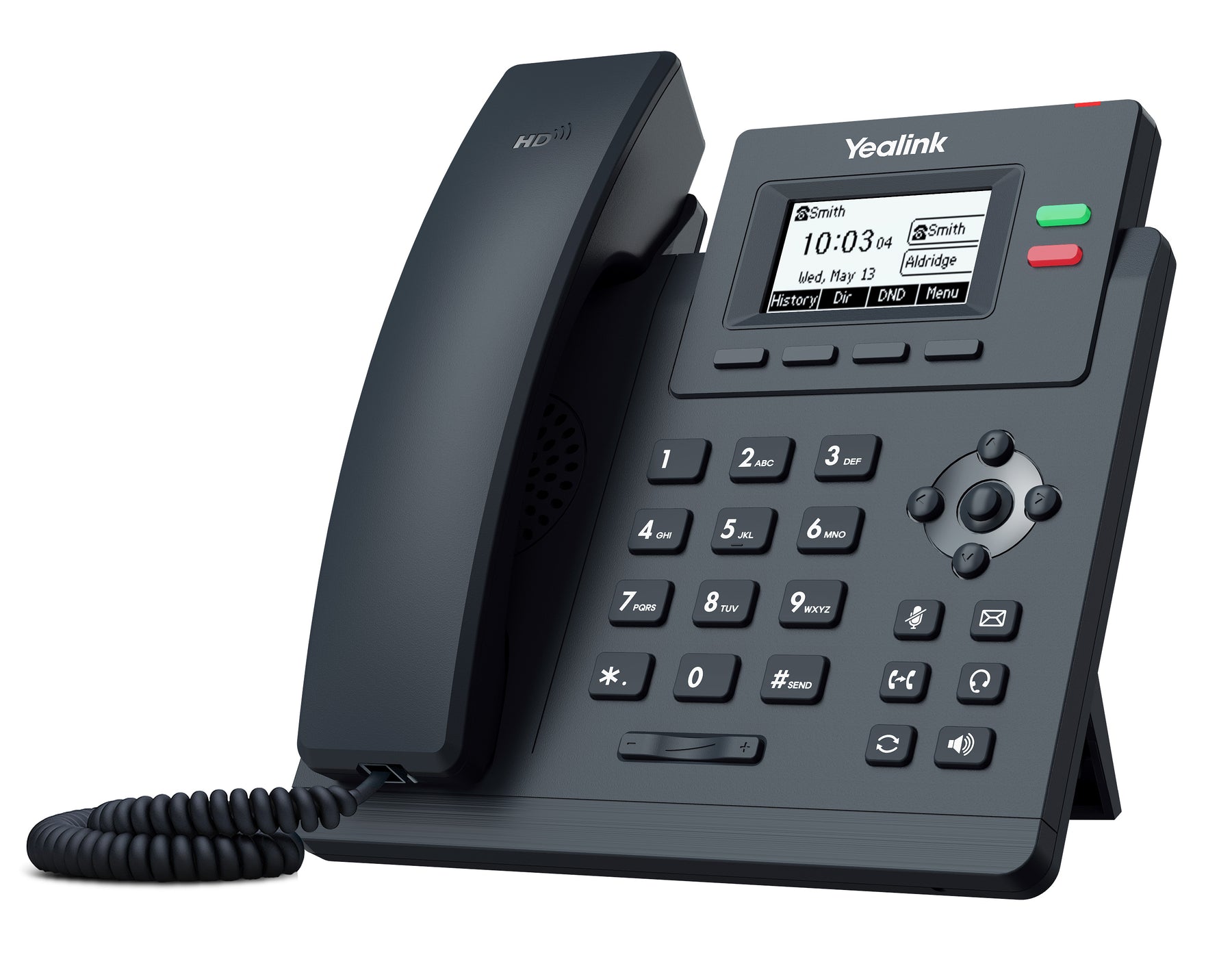 Yealink T31G 2 Line IP phone, 132x64 LCD, Dual Gigabit Ports, PoE. No Power Adapter included - SuperSaverAU - view 1