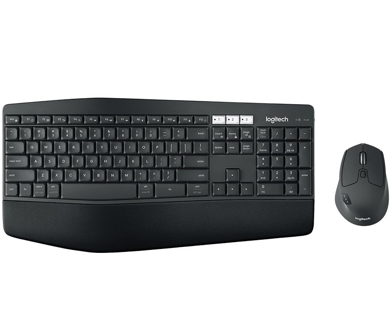 Logitech MK850 Wireless Desktop Keyboard and Mouse Combo 3-Year Battery Cushioned Palm Rest - SuperSaverAU - view 1